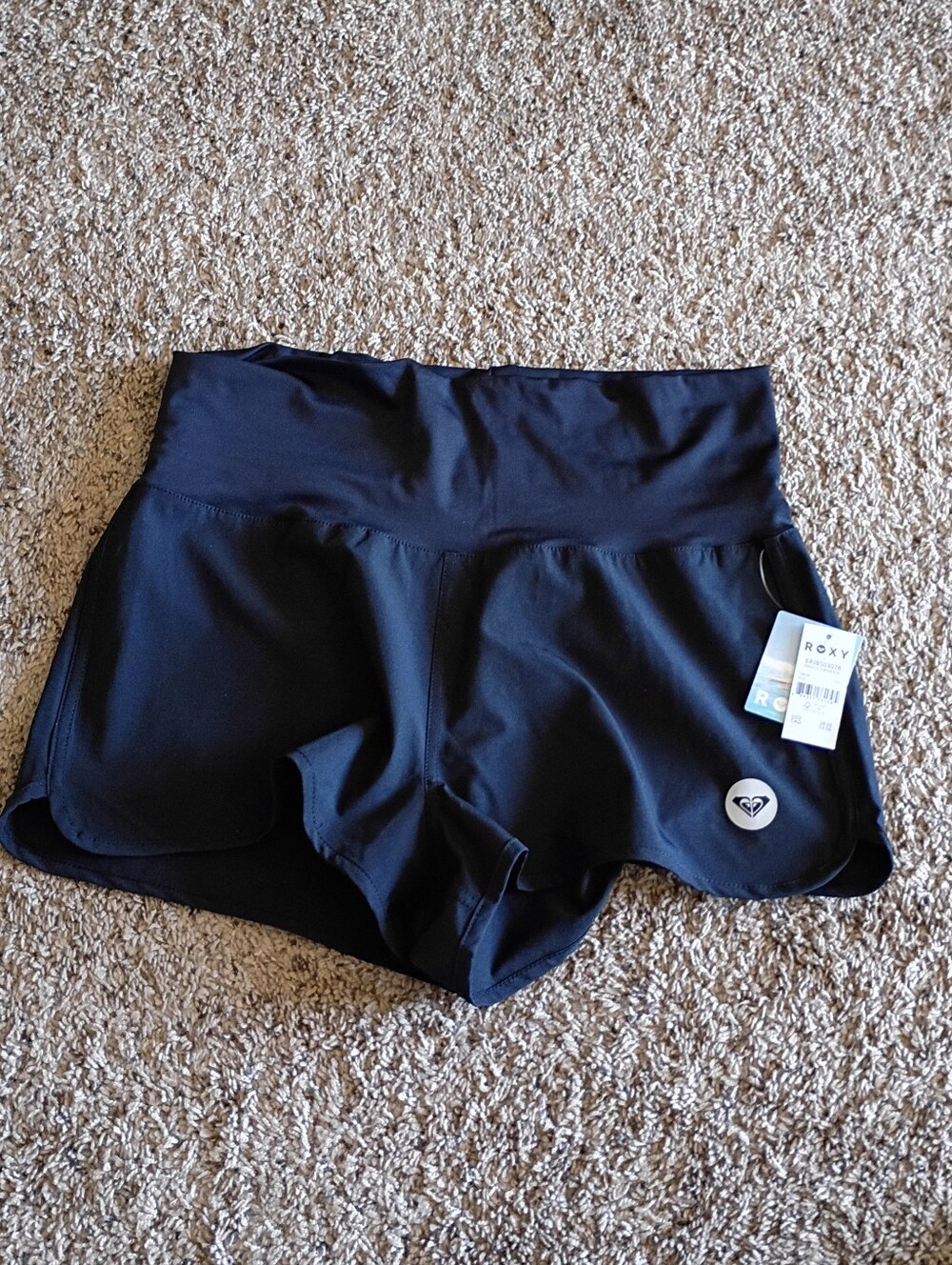 NWT Roxy Black Women's Athletic Shorts -